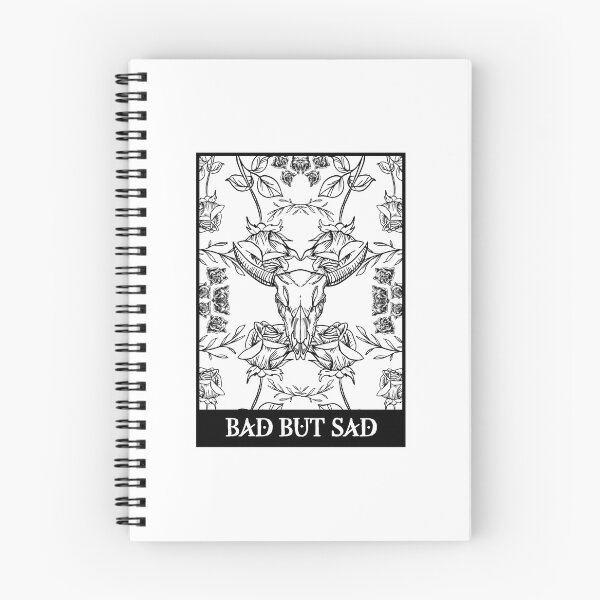 Item preview, Bad but sad boi club skull rose designed and sold by ALIENATIVED.