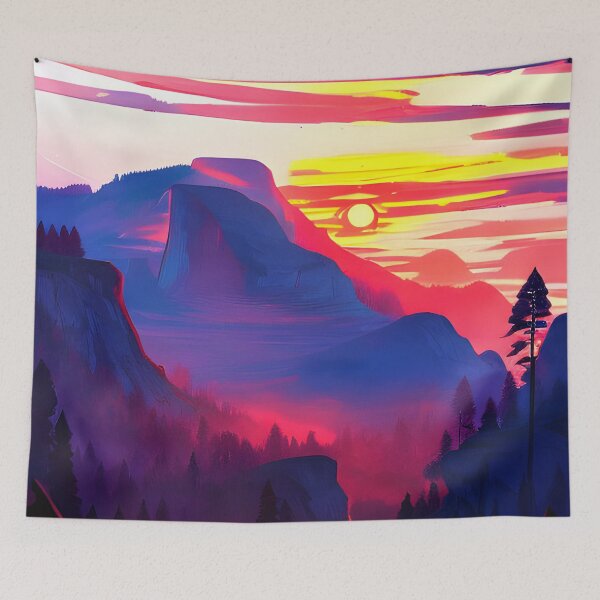 Item preview, Minimalistic River Flow Office Decor designed and sold by supeart.