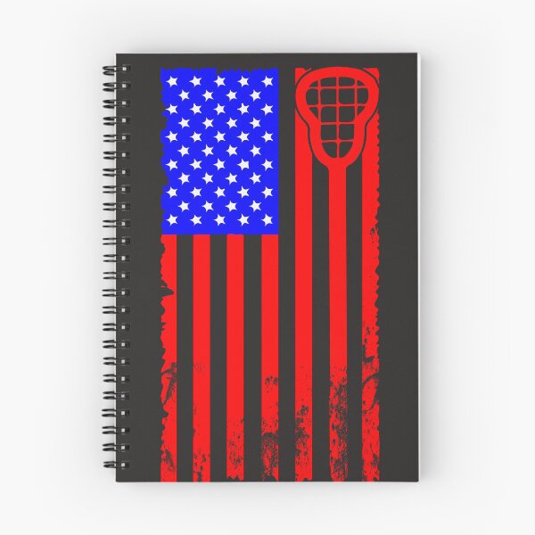 Item preview, Lacrosse American Flag Shirt  designed and sold by 3familyllc.
