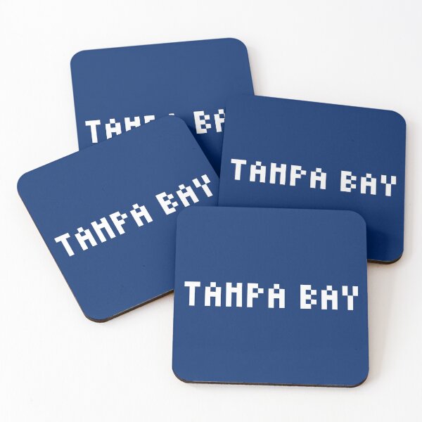 Item preview, Pixel NHL Tampa Bay in Home Colors designed and sold by gkillerb.