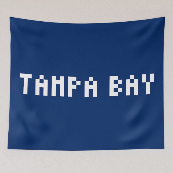 Item preview, Pixel NHL Tampa Bay in Home Colors designed and sold by gkillerb.