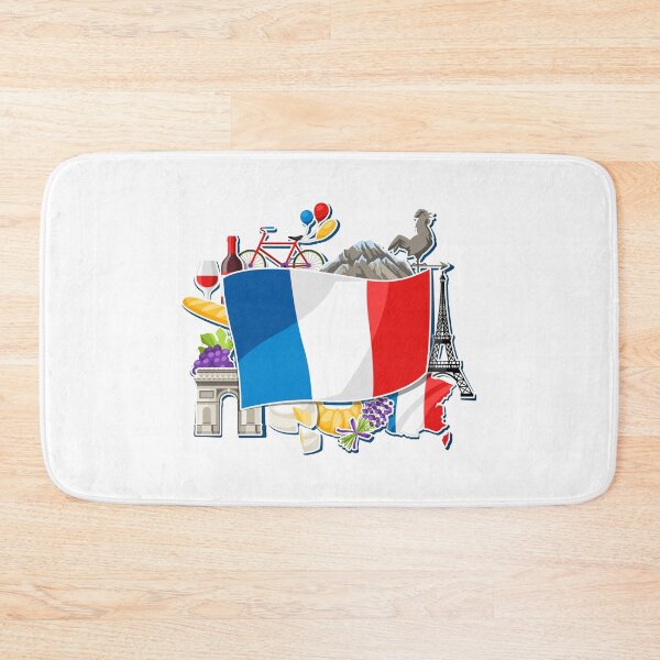 Item preview, French flag with all icons designed and sold by JAG2B.
