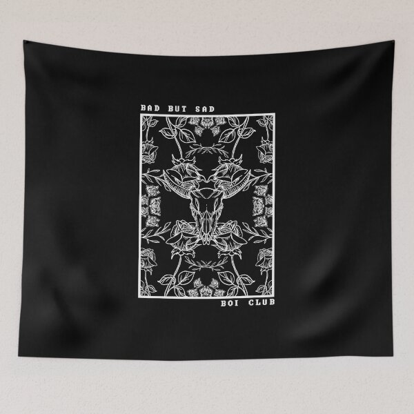 Item preview, Bad but sad boi club bull skull designed and sold by ALIENATIVED.
