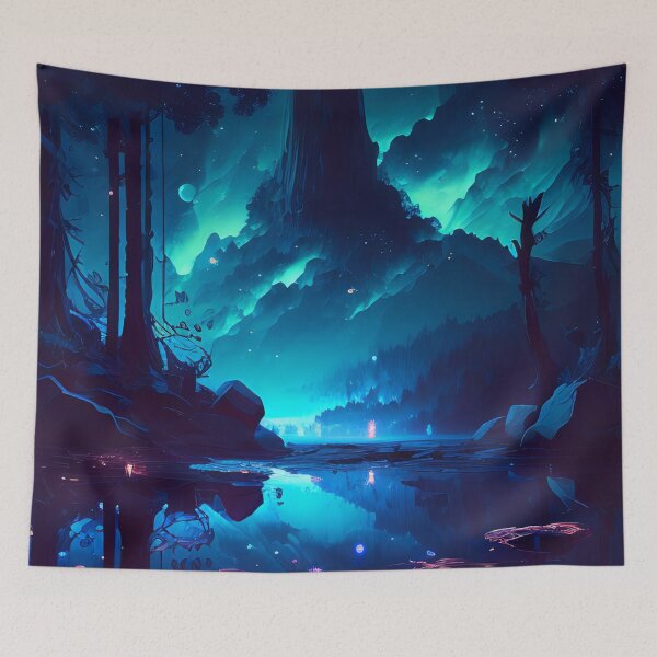 Item preview, Majestic Mountain and River designed and sold by D3monic.