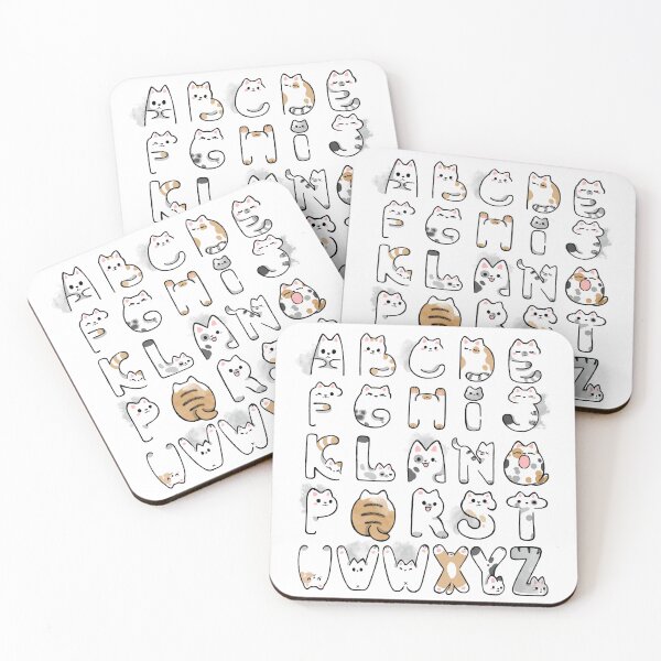 Item preview, Cat Alphabet designed and sold by VallinArt.