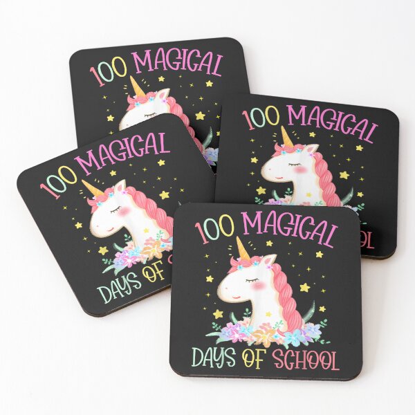 Item preview, 100th Day of School Unicorn 100 Magical Days Girls Teacher T-Shirt designed and sold by Baron-Hagen.