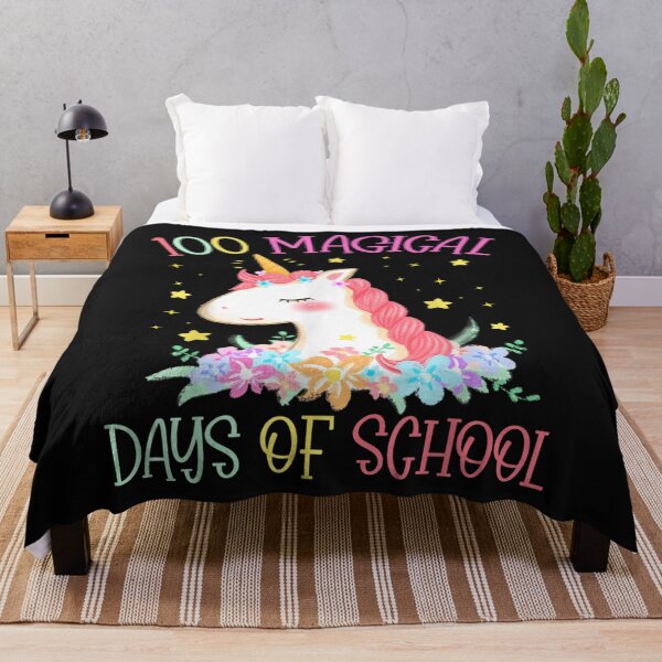 Item preview, 100th Day of School Unicorn 100 Magical Days Girls Teacher T-Shirt designed and sold by Baron-Hagen.