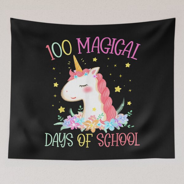 Item preview, 100th Day of School Unicorn 100 Magical Days Girls Teacher T-Shirt designed and sold by Baron-Hagen.