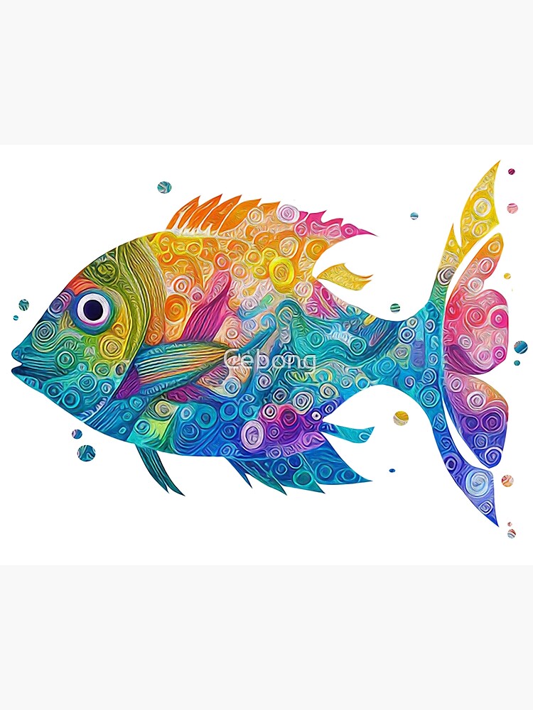 Goldfish Colour Pencil Drawing by Marco Stephano on Dribbble