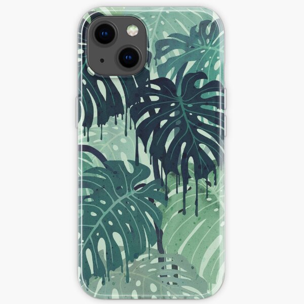 Monstera Melt (in Green) iPhone Soft Case