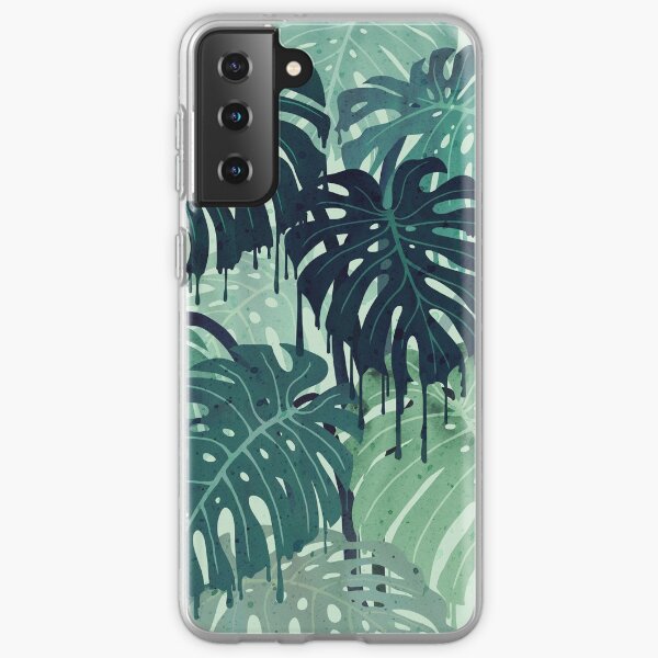 Aperçu de l'œuvre Monstera Melt (en vert) créée et vendue par littleclyde.
