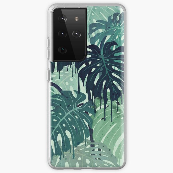 Aperçu de l'œuvre Monstera Melt (en vert) créée et vendue par littleclyde.