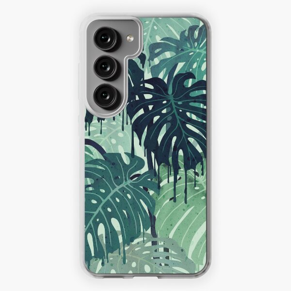 Aperçu de l'œuvre Monstera Melt (en vert) créée et vendue par littleclyde.