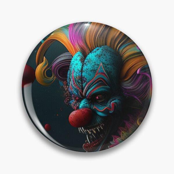 Item preview, Neon - Abstract - Insane - Evil - Killer - Clown Design designed and sold by TheHappyK.