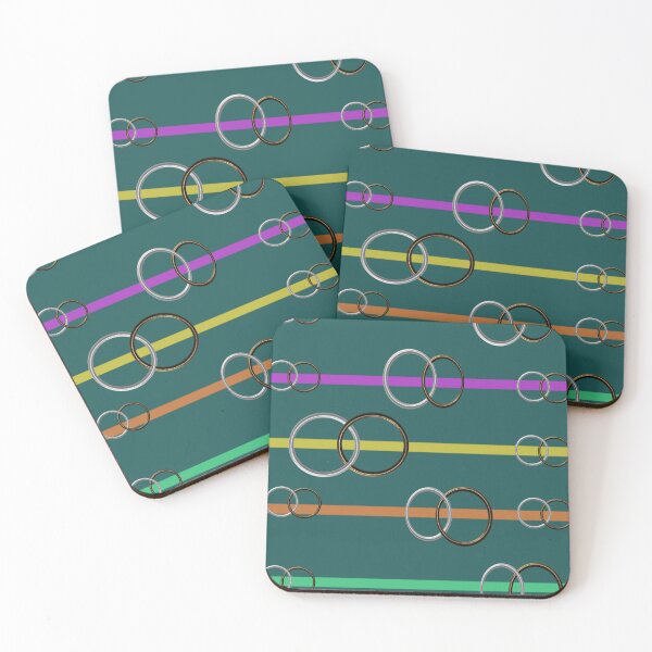 Item preview, Ring and line pattern designed and sold by Discoverartsy.