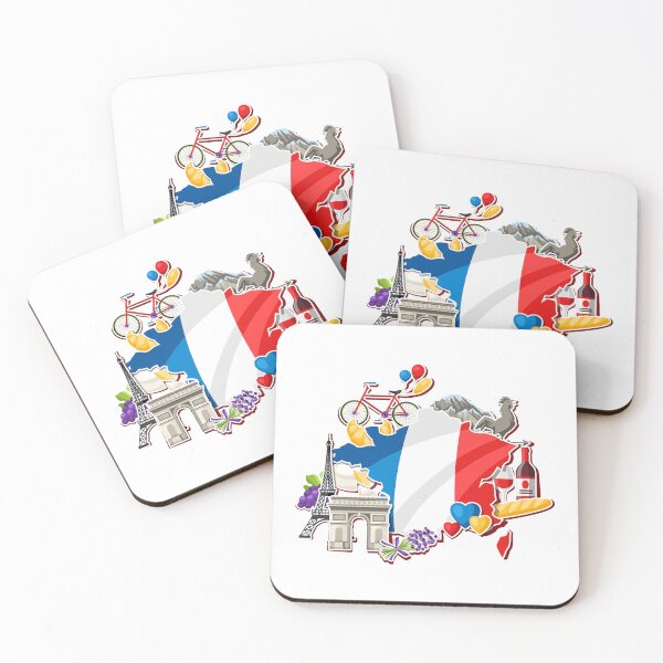 Item preview, Flag of France , Paris and monument designed and sold by JAG2B.