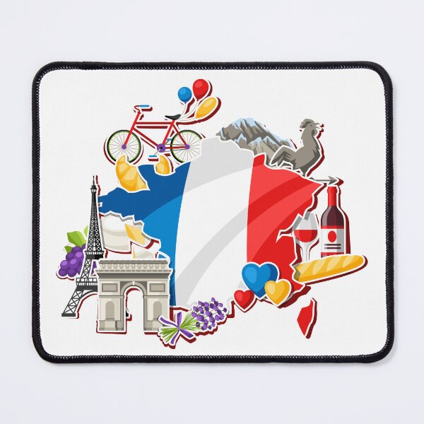 Item preview, Flag of France , Paris and monument designed and sold by JAG2B.