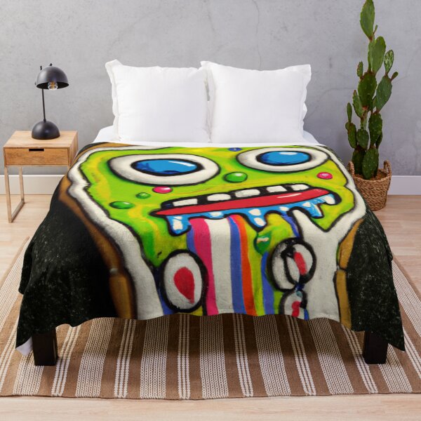 Item preview, Zombie Cookies , Cookie Monster , Oil Painting designed and sold by Color-Me-Blue.