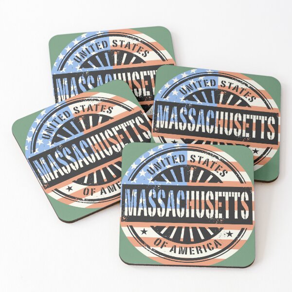 Item preview, Massachusetts, USA flag designed and sold by studio838.