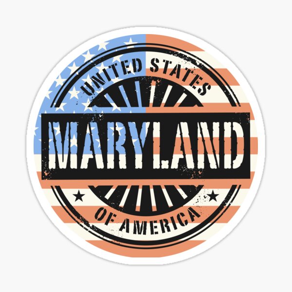 Item preview, Maryland, USA flag designed and sold by studio838.