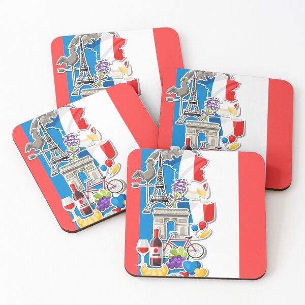Item preview, French Flag and icon of Paris designed and sold by JAG2B.