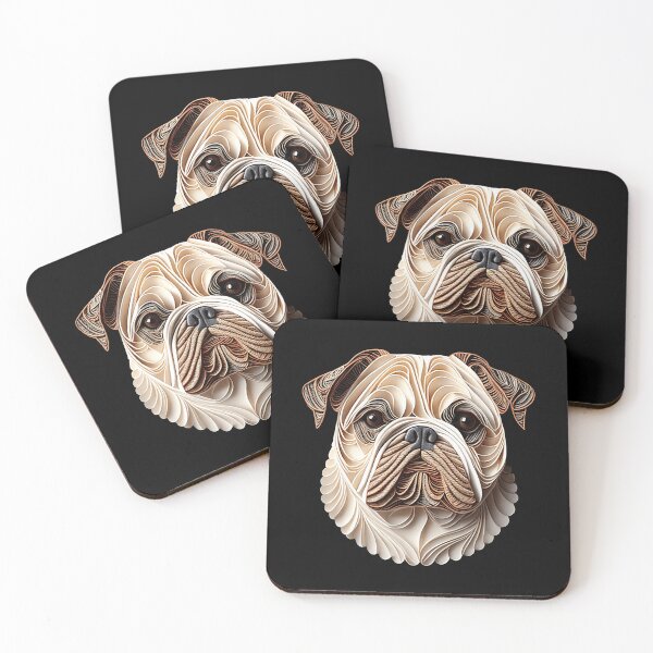 Item preview, Bulldog - The Paper Collection designed and sold by FiveIntentions.