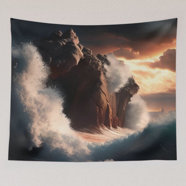 Item preview, Ocean Storm Barrier designed and sold by D3monic.