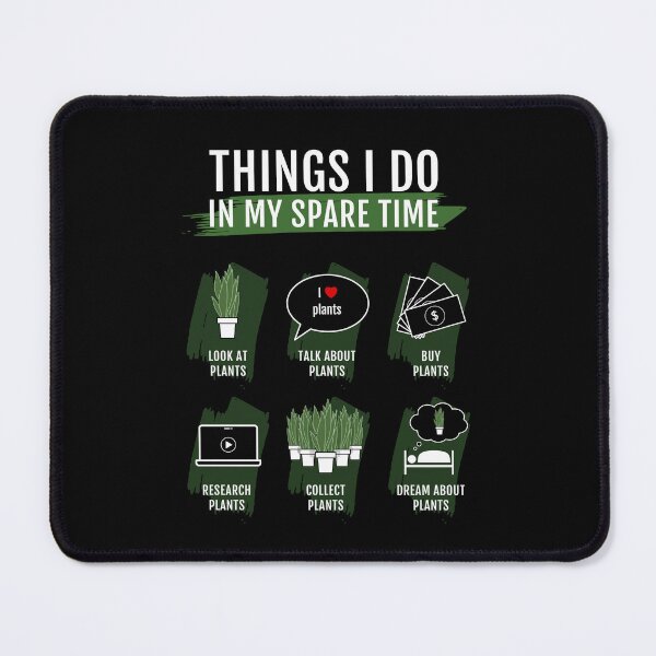 Item preview, Cosas que hago en mi tiempo libre: plantas designed and sold by Between Clouds.