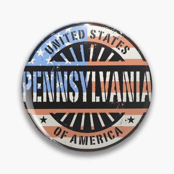 Item preview, Pennsylvania, USA flag designed and sold by studio838.