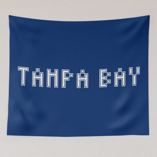 Item preview, Pixel NHL Tampa Bay w Styled Border in Home Colors designed and sold by gkillerb.