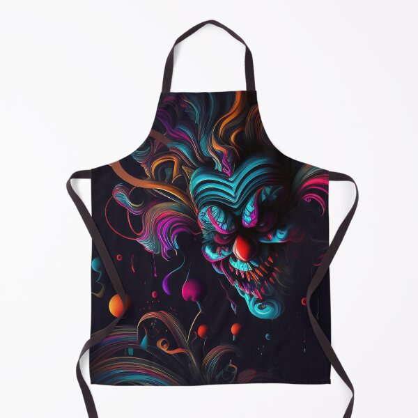 Item preview, Neon - Abstract - Insane - Evil - Killer - Clown Design designed and sold by TheHappyK.