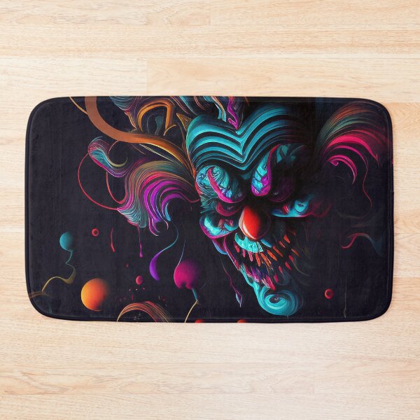 Item preview, Neon - Abstract - Insane - Evil - Killer - Clown Design designed and sold by TheHappyK.