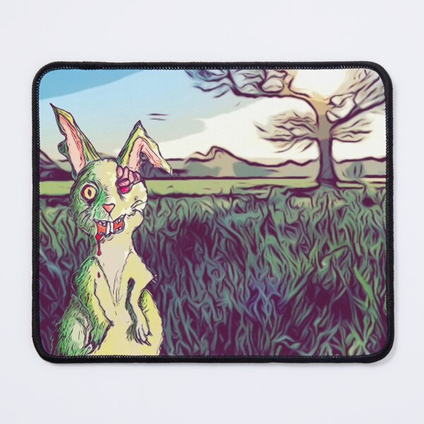 Item preview, Killer zombie bunny of the apocalypse designed and sold by Glenbobagins.