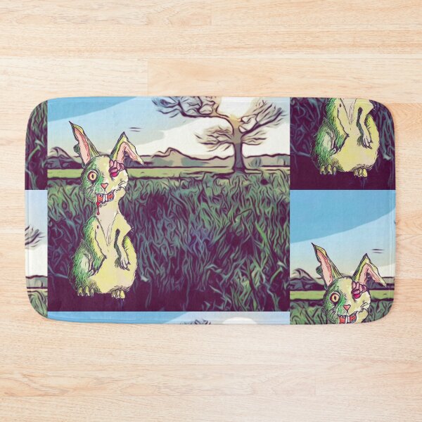 Item preview, Killer zombie bunny of the apocalypse  designed and sold by Glenbobagins.