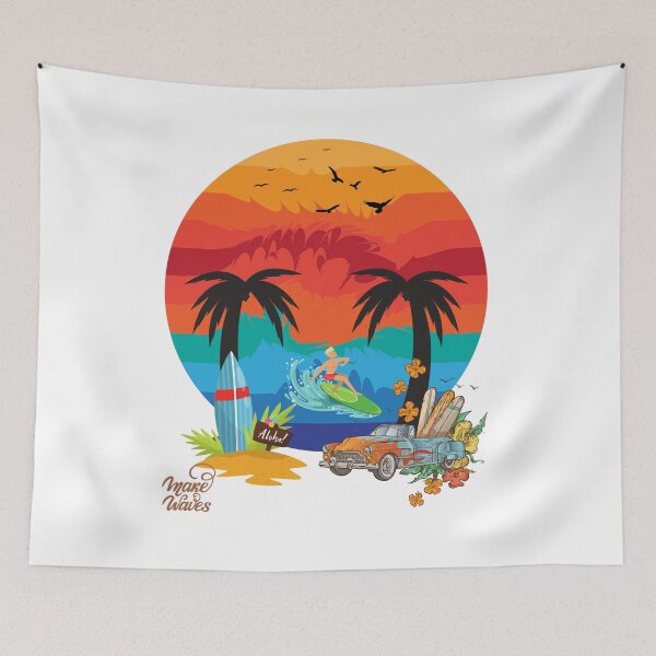 Item preview, Aloha ride the wave designed and sold by RonelM.