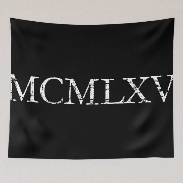 Item preview, MCMLXV (Vintage White) 1965 Birthday Gift designed and sold by theshirtshops.