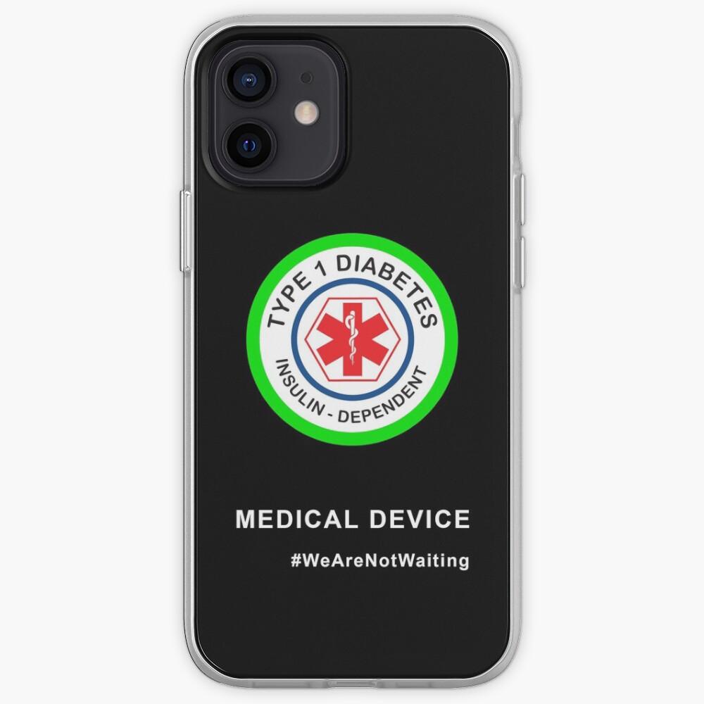 "Medical device" phone case (black) iPhone Case