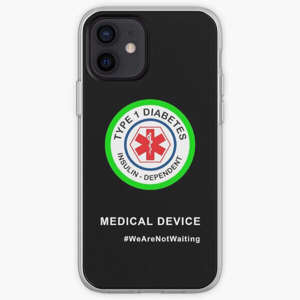 "Medical device" phone case (black) iPhone Soft Case