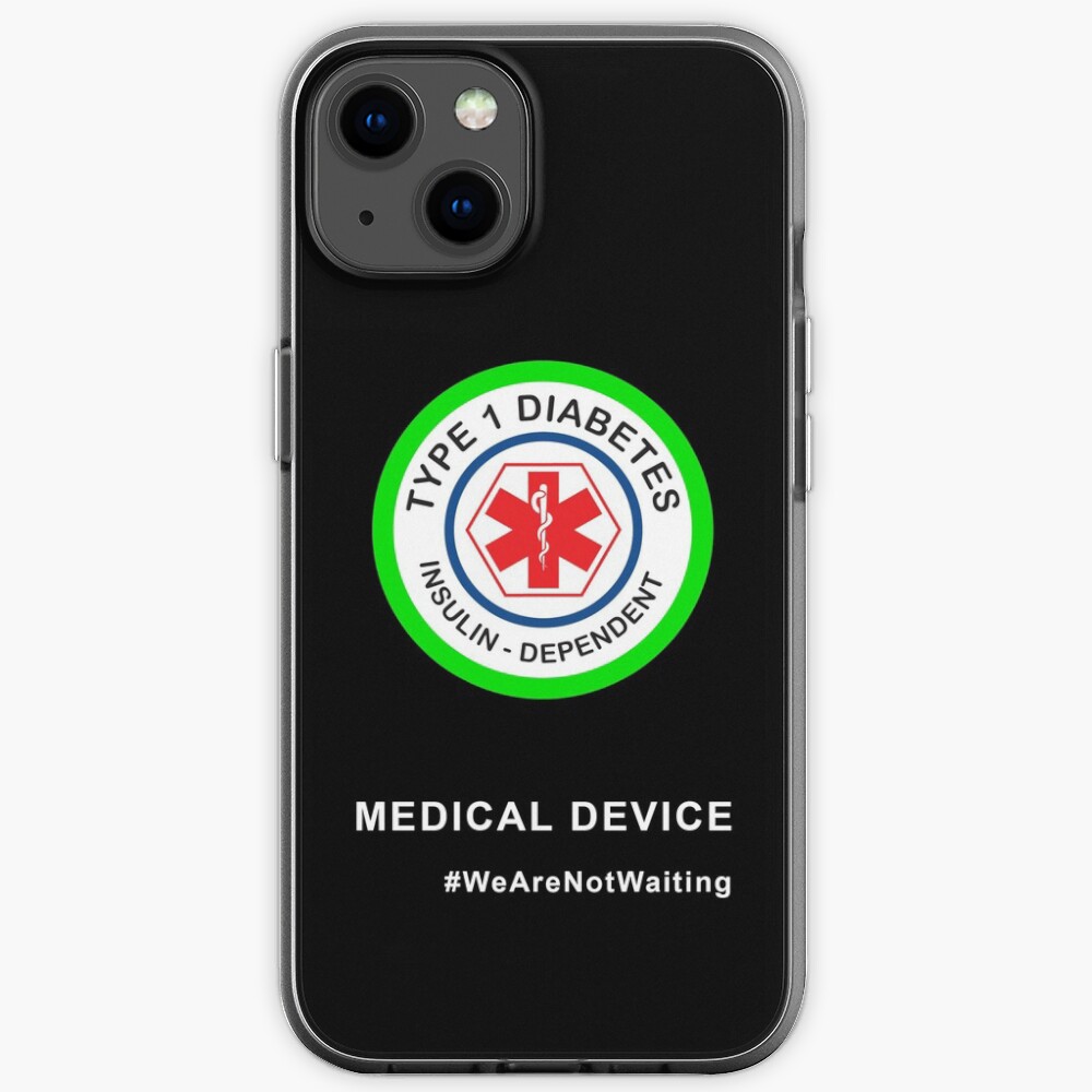 "Medical device" phone case (black) iPhone Case