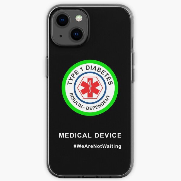 "Medical device" phone case (black) iPhone Soft Case