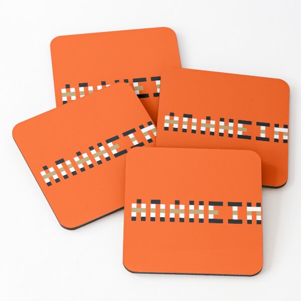 Item preview, Pixel NHL Anaheim on Orange designed and sold by gkillerb.
