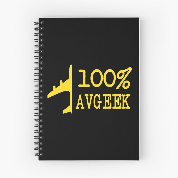 Item preview, Avgeek - Aviation Quote - Airplane Lover Saying Black Background Yellow Text designed and sold by Ikaroots.