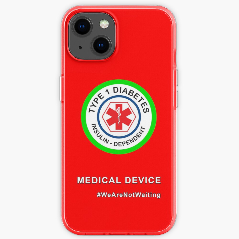 "Medical device" phone case (red) iPhone Case