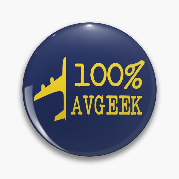 Item preview, Avgeek - Aviation Quote - Airplane Lover Saying Navy Background Yellow Text designed and sold by Ikaroots.