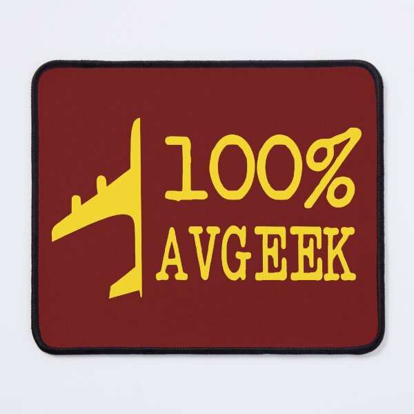 Item preview, Avgeek - Aviation Quote - Airplane Lover Saying Red Background Yellow Text designed and sold by Ikaroots.