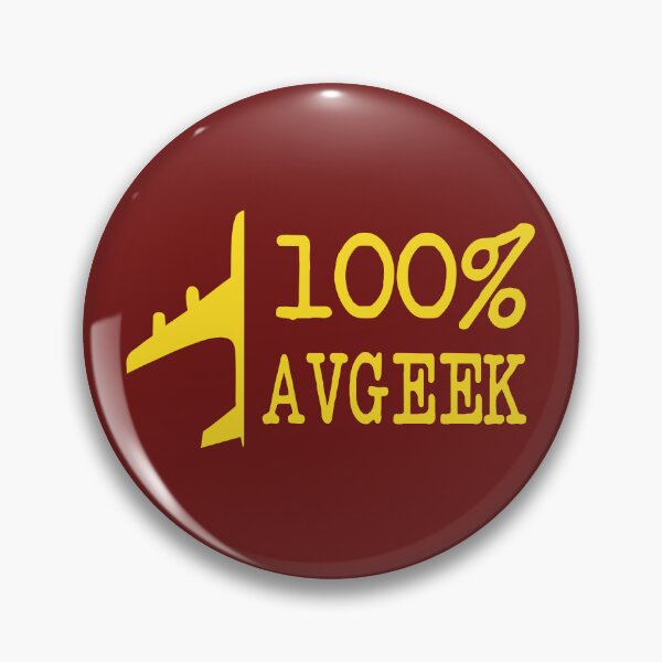 Item preview, Avgeek - Aviation Quote - Airplane Lover Saying Red Background Yellow Text designed and sold by Ikaroots.