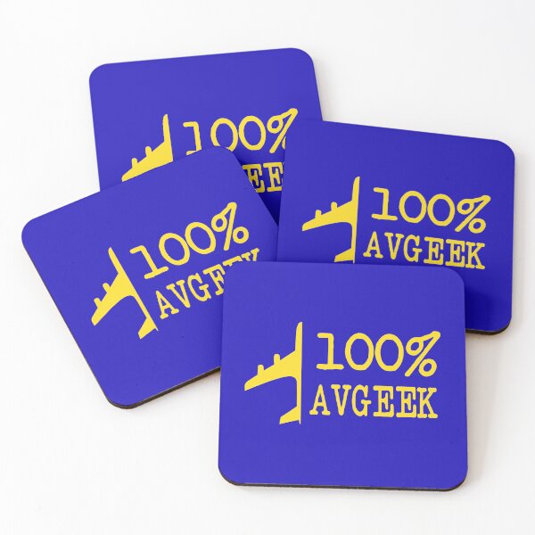 Item preview, Avgeek - Aviation Quote - Airplane Lover Saying Royal Blue Background Yellow text designed and sold by Ikaroots.