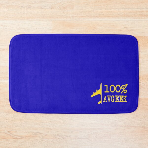 Item preview, Avgeek - Aviation Quote - Airplane Lover Saying Royal Blue Background Yellow text designed and sold by Ikaroots.