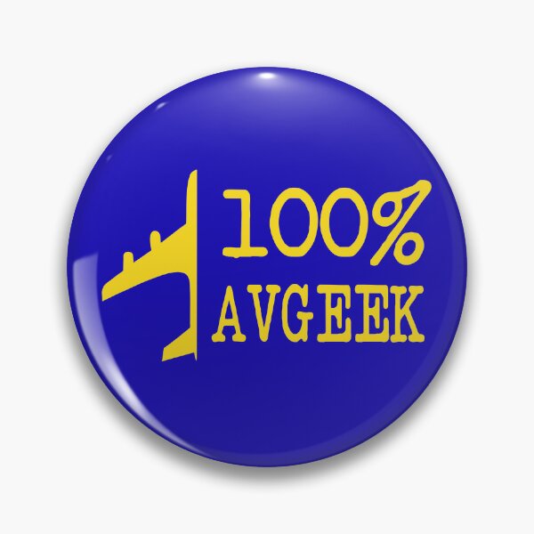 Item preview, Avgeek - Aviation Quote - Airplane Lover Saying Royal Blue Background Yellow text designed and sold by Ikaroots.