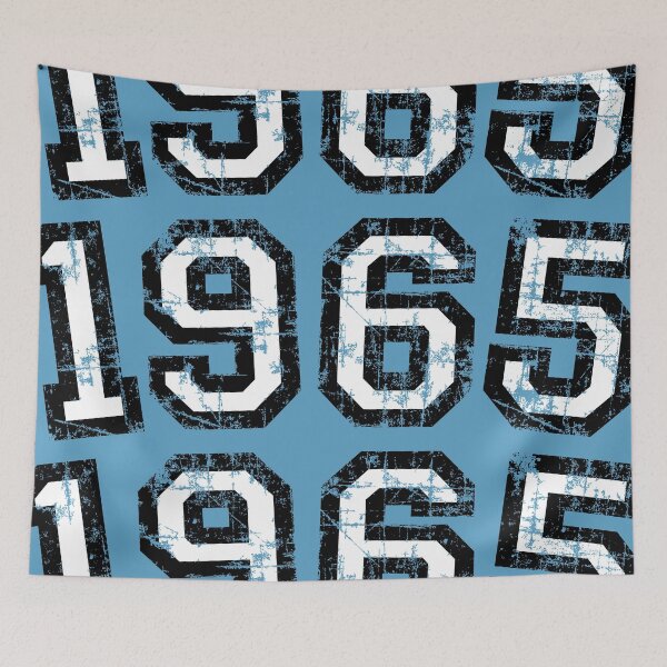 Item preview, Year 1965 (Vintage White) Birthday Gift designed and sold by theshirtshops.